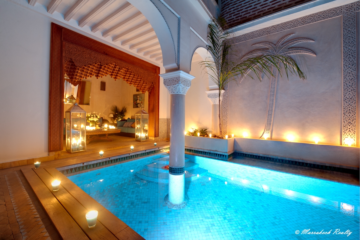 Splendide Riad hotel avec acc  s dans tr  s bon quartier Marrakech