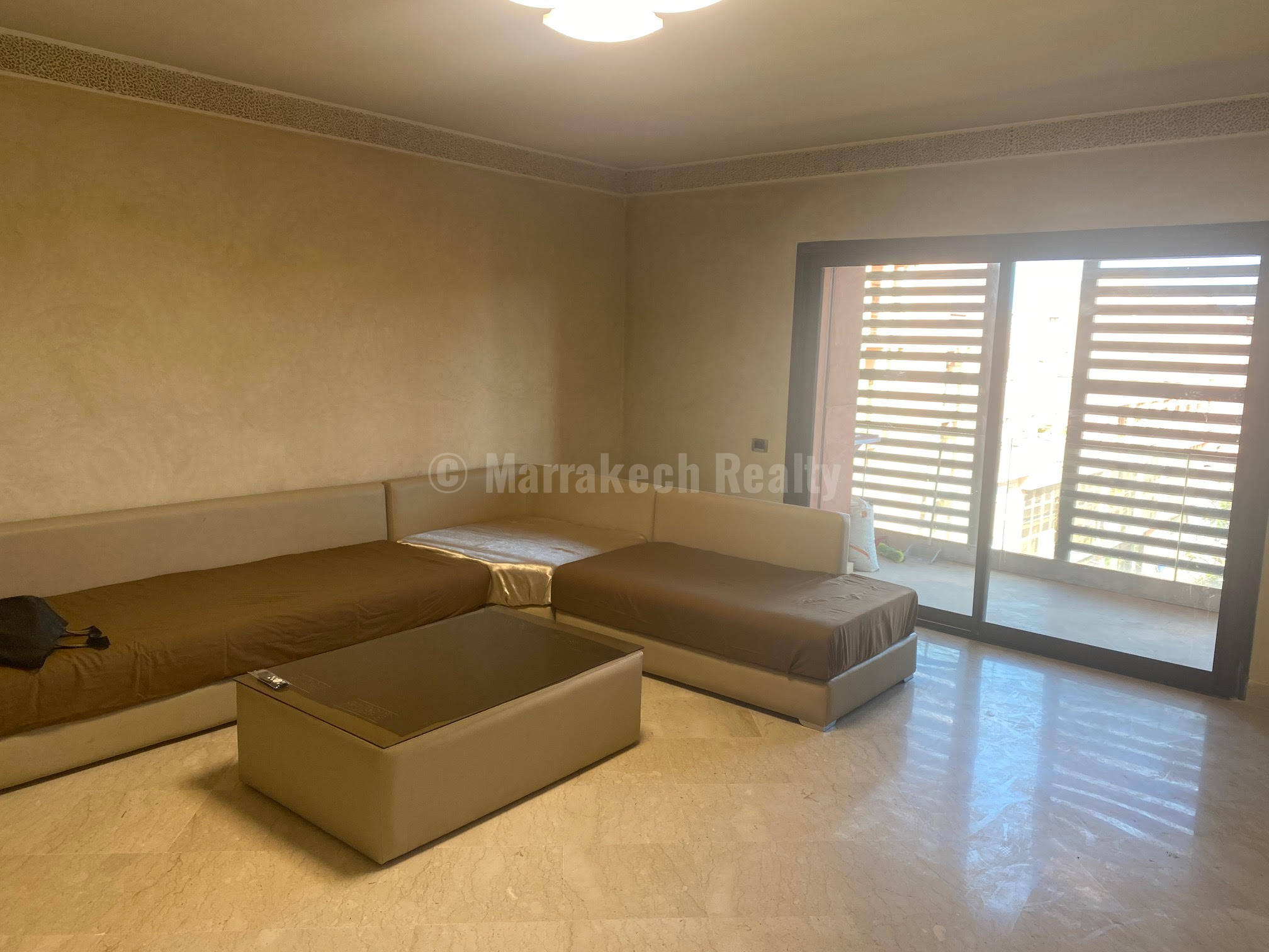 Pleasant 2 bedroom apartment for rent in the heart of Marrakech 