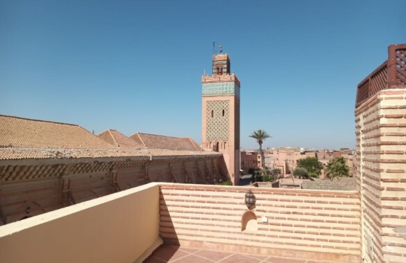 Riad de 4 chambres avec emplacement exceptionnel