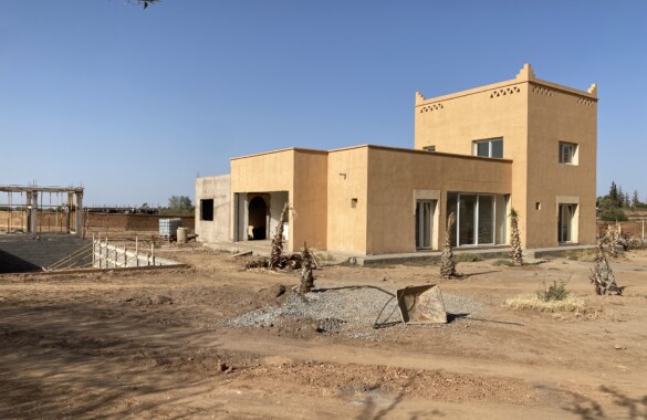 For sale beautiful new villa with a superb view of the Atlas