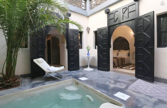 Riad Dar Al Azhar – 3 chambres – Médina, terrasse bassin